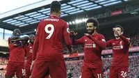 8. Liverpool memiliki rating bintang lima dengan overall rating 83. (AFP/Paul Ellis)