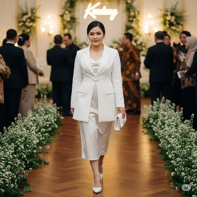 Baju Kondangan untuk Wanita Gemuk. Foto: Gemini