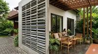 10 Model Roster Anti Tampias untuk Teras Rumah, Estetik dan Tetap Sejuk