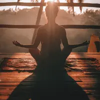 Ilustrasi meditasi. (Foto: Unsplash/Annie Spratt)
