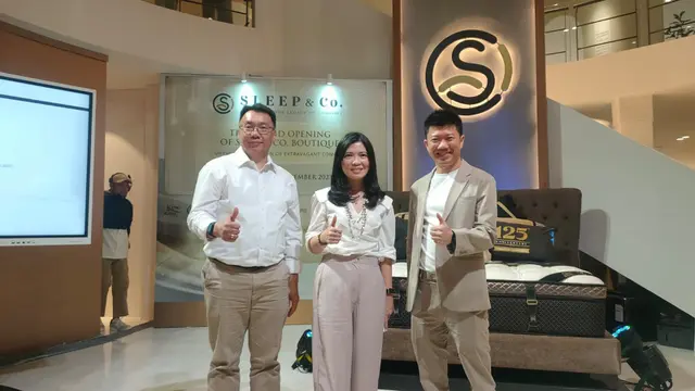 Grand Opening SLEEP & Co. Boutique di PIK2