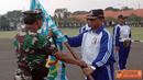 Citizen6, Surabaya: Upacara penerimaan Kontingen Kobangdikal di Lapangan Laut Maluku, Kesatrian Bumimoro, Kobangdikal, Surabaya, Kamis (14/6). (Pengirim: Mayor Laut (KH) Rohman Arif).