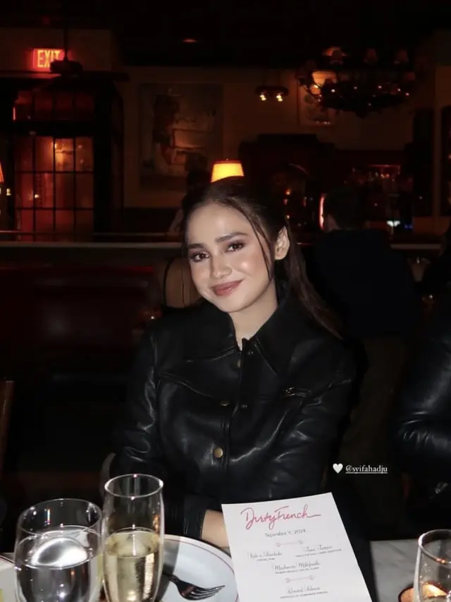 Syifa Hadju saat Berada di New York