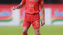 <p>Pemain Persija Jakarta, Rizky Ridho saat pertandingan pekan ketujuh BRI Liga 1 2023/2024 melawan Borneo FC yang berlangsung di Stadion Patriot Candrabhaga, Bekasi, Rabu (9/8/2023). (Bola.com/Bagaskara Lazuardi)</p>