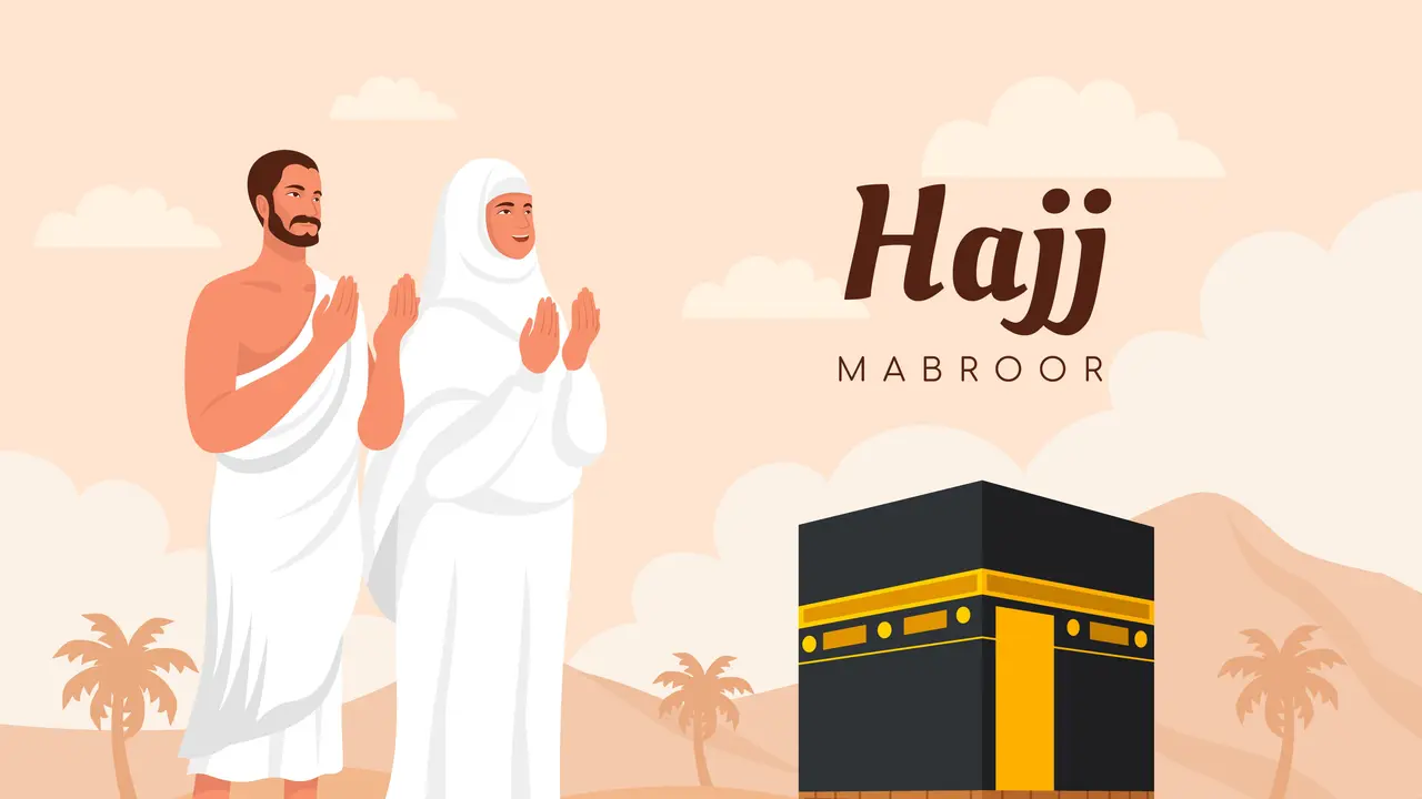 Ilustrasi berdoa, berangkat haji