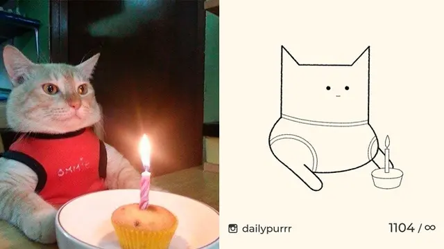 8 Gambar Kucing yang Tak Sesuai Ekspektasi, Ternyata Hasilnya Bikin Salut