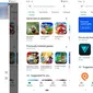Tampilan UI Google Play Store berubah menjadi lebih minimalis dan tampak premium. (Liputan6.com/ Yuslianson)