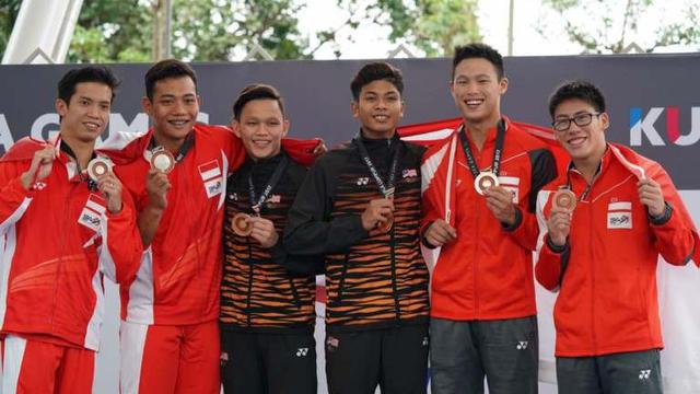 Sea Games 2017 Atlet Lompat Indah Indonesia Terkejut Raih Perak Sea Games Bola Com