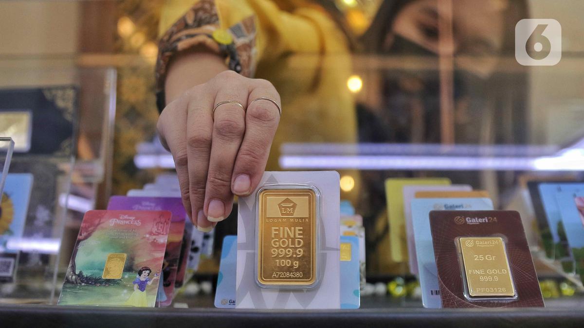 Harga Emas Antam Hari ini 15 September 2022 Ukuran 0,5 gram hingga 1 Kg - Vimarsana News