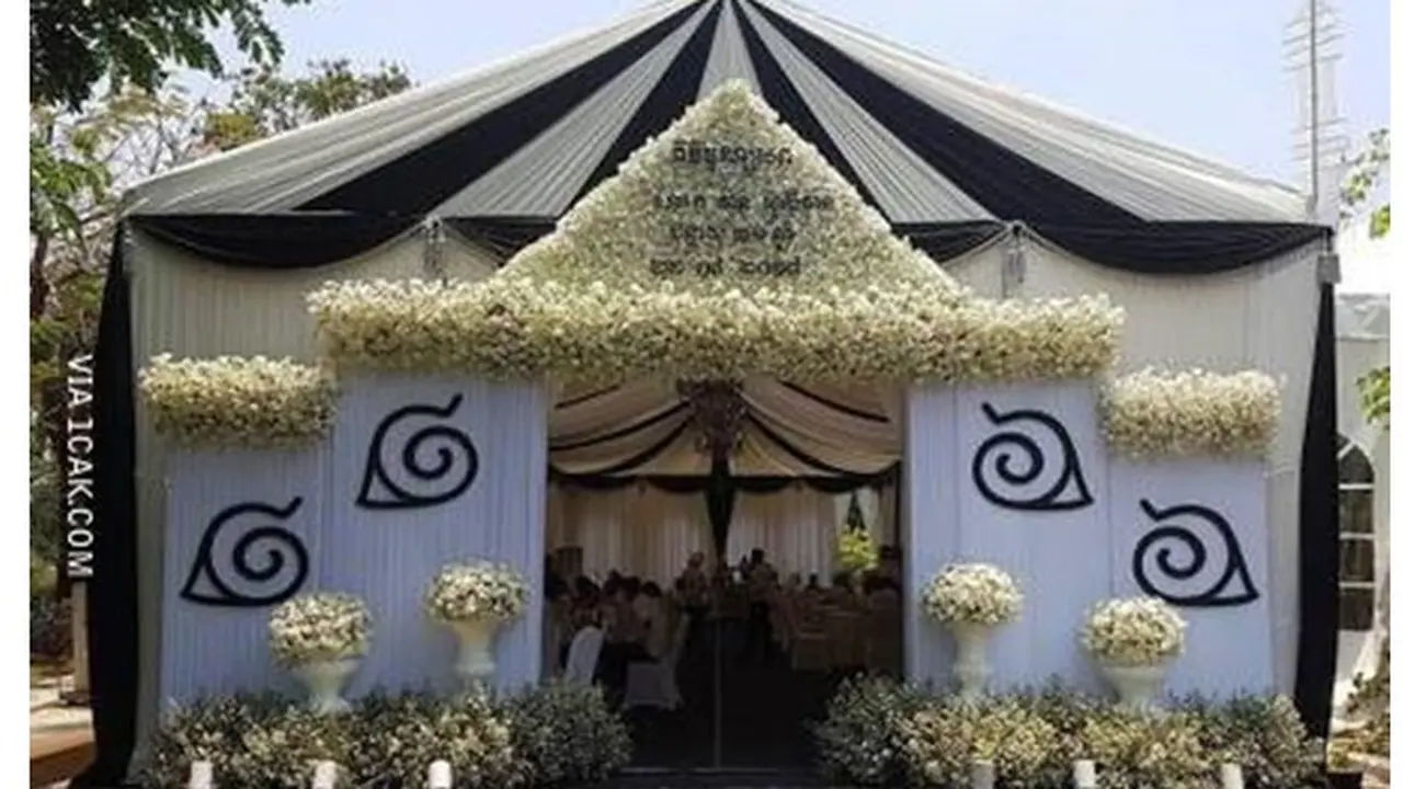 6 Potret Nikahan Konsep Naruto Ini Bikin Ngakak