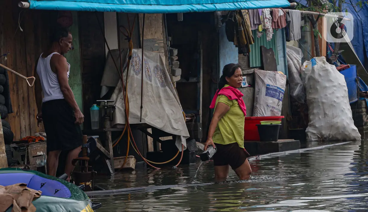 Badan Penanggulangan Bencana Daerah (BPBD) DKI Jakarta sudah mengeluarkan peringatan dini terkait potensi banjir rob. (Liputan6.com/Angga Yuniar)