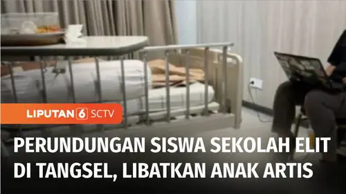 VIDEO: Siswa SMA Swasta di Tangsel Dirundung Senior, Salah Satu Pelaku Anak Artis VR
