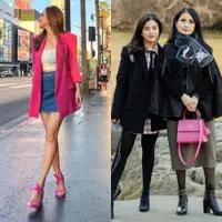 OOTD artis dan public figure saat berlibur keluar negeri. Foto: Instagram.