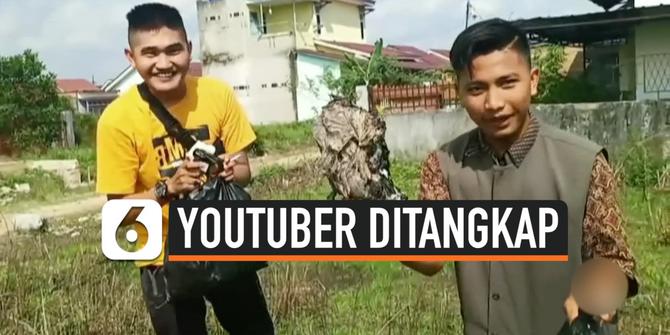 VIDEO: Prank Kantong Daging Isi Sampah, Youtuber Edo Putra Ditangkap Polisi