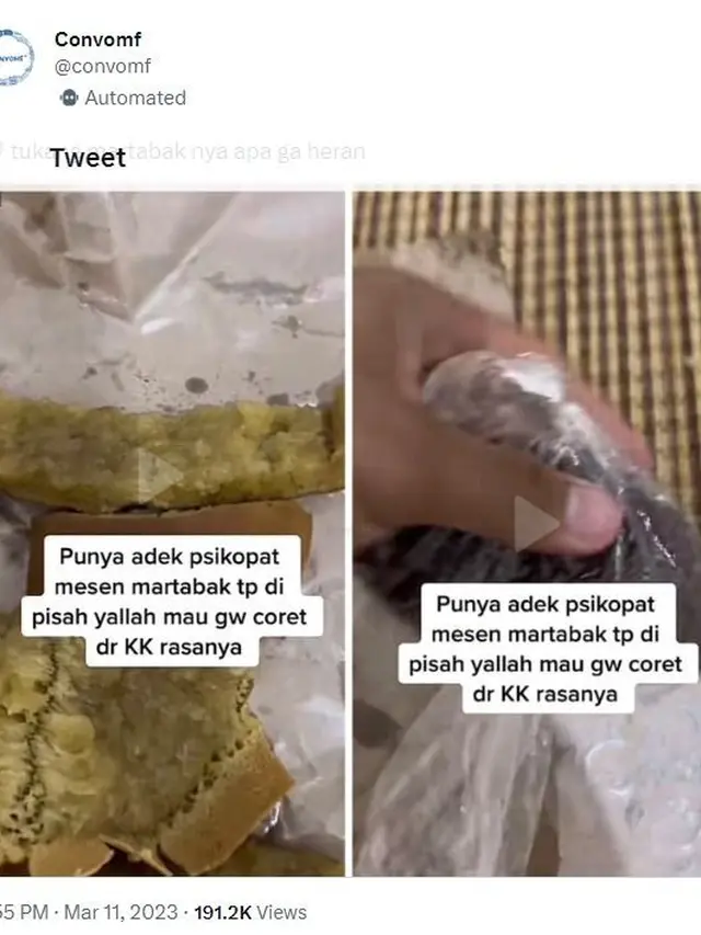 6 Potret Martabak dengan Topping Terpisah Ini Nyeleneh, Bingung Cara Makannya