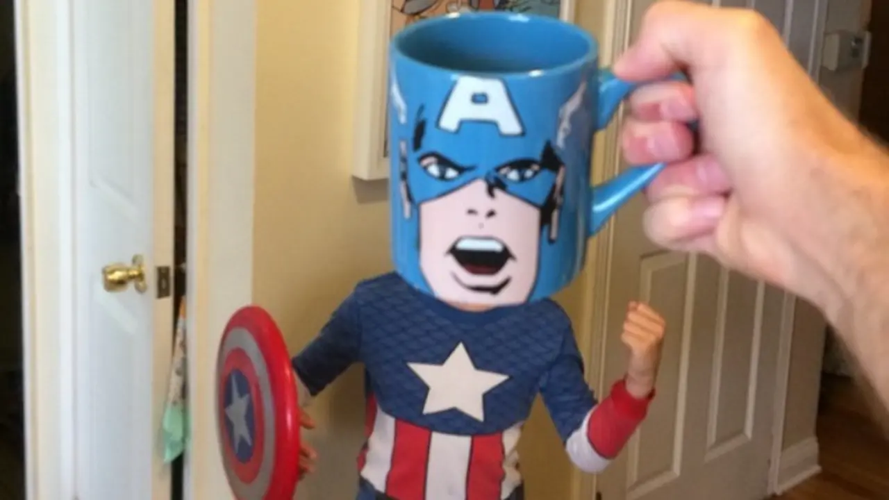 Ayah ini ubah anak jadi superhero