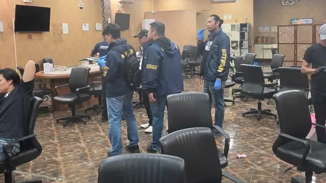 _Bareskrim Bongkar Praktek Judi di Sukoharjo, 30 Orang Jadi Tersangka