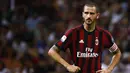 1. Leonardo Bonucci (AC Milan) - Musim lalu bersama Juventus dirinya tampil memukau dengan menjadi finalis Liga Champions. Tetapi tahun ini bek asal Italia itu hanya akan bermain di Liga Europa bersama Rossonerri. (AFP/Marco Bertorello)