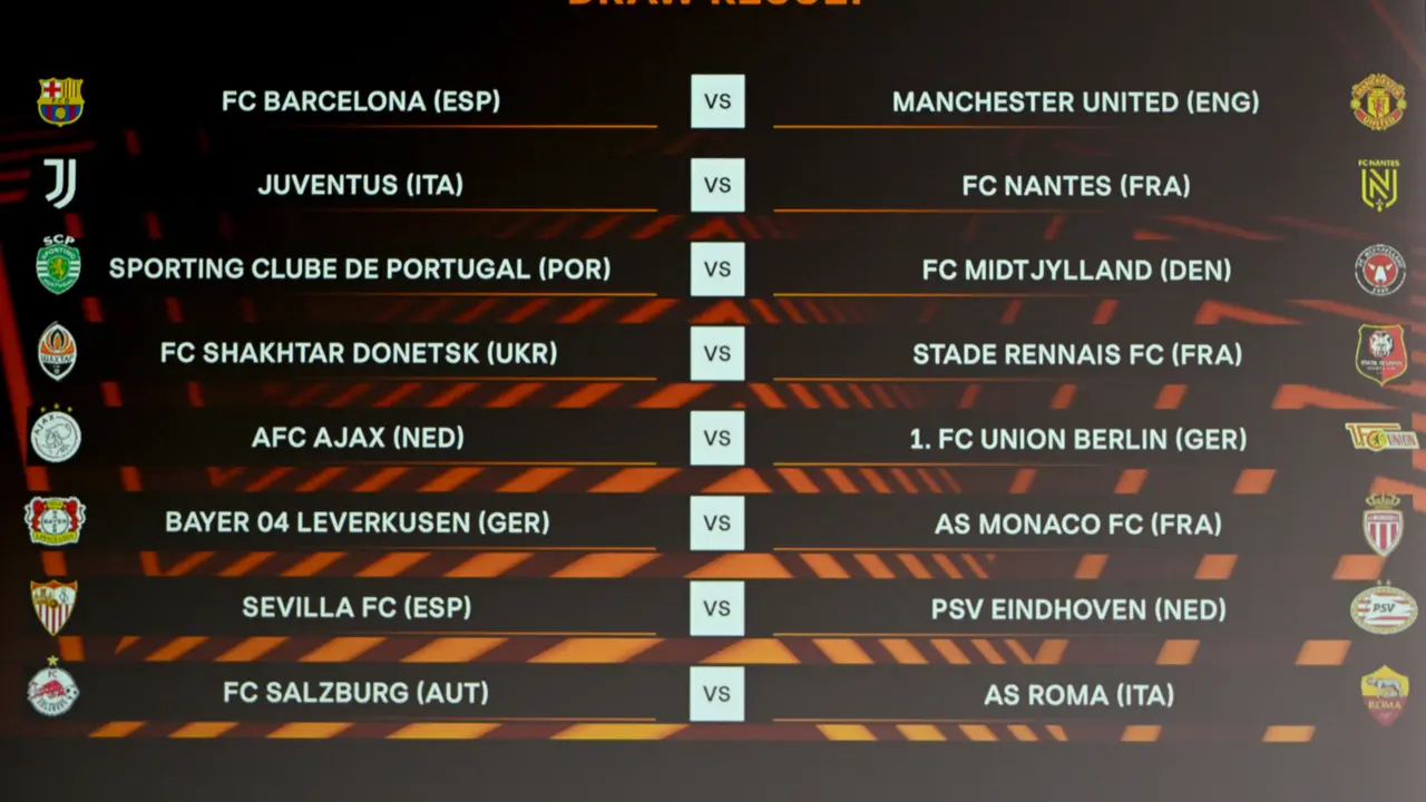 Liga Europa - Barcelona - MU - Manchester United - 7 November 2022