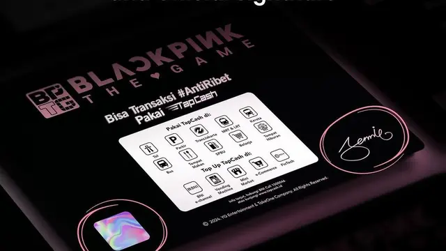 TapCash BLACKPINK (Instagram/bni46)