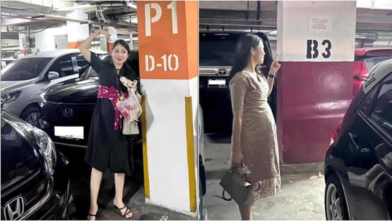 Wanita Ini Selalu Difoto Suami di Tempat Parkir, Alasannya Bikin Netizen Setuju