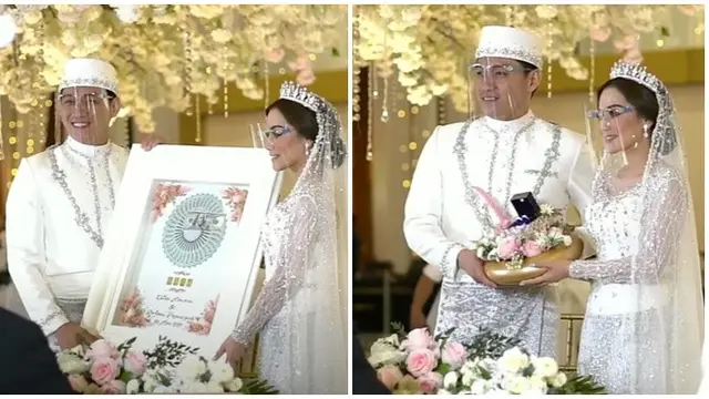 7 Momen Pernikahan Ifan Seventeen dan Citra Monica, Kental Adat Melayu
