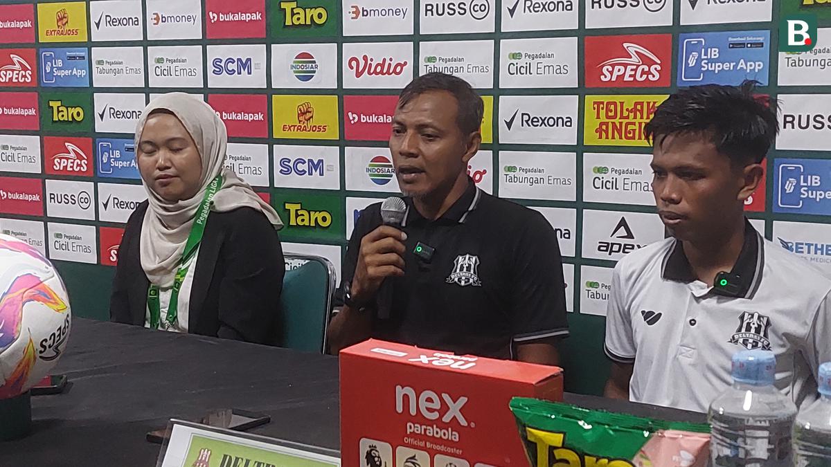 Tanding Setelah Berpolemik dan Kalah Tipis dari PSIM pada 8 Besar Pegadaian Liga 2, Pelatih Deltras FC: Realistis Saja