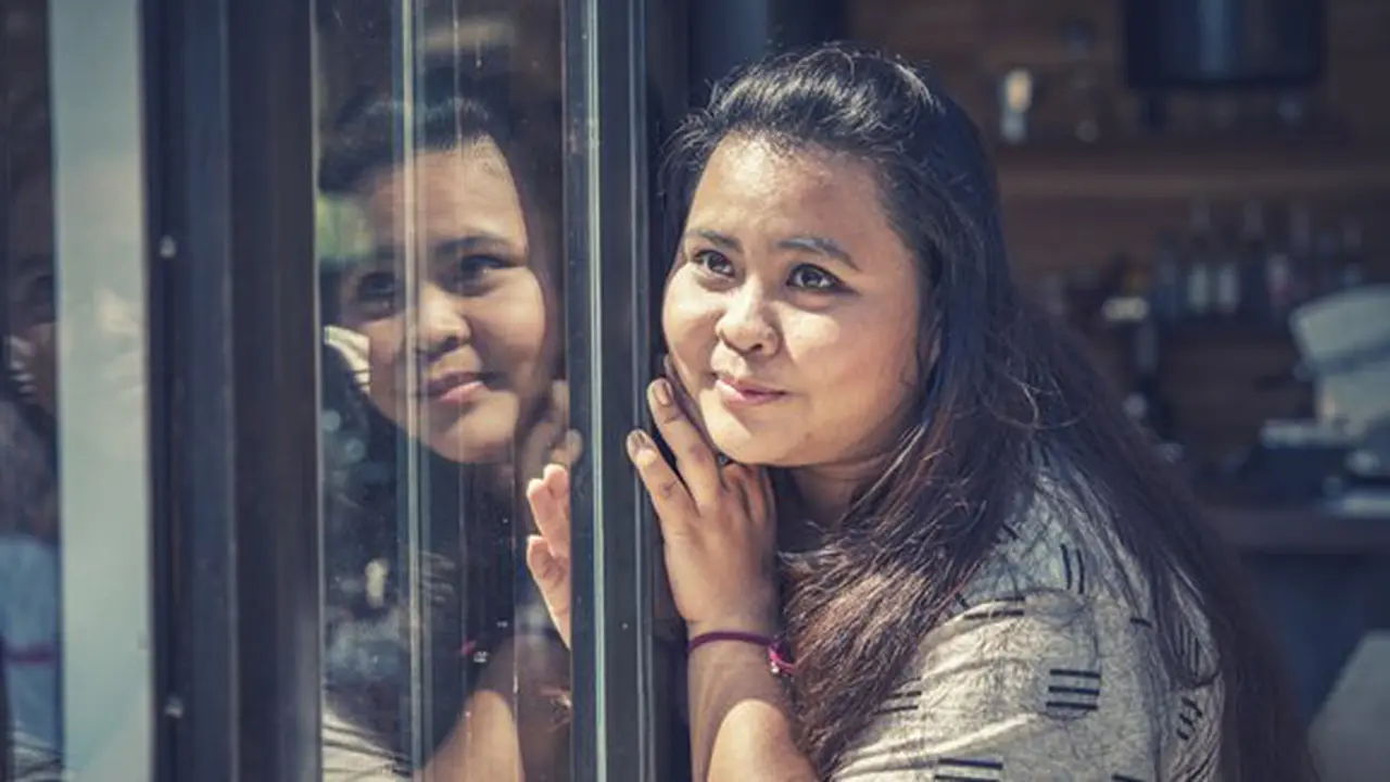 Ilustrasi wanita gemuk./Copyright shutterstock.com