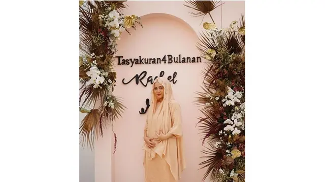 6 Potret Baby Bump Anak Kedua Rachel Vennya (sumber: instagram/@rachelvennya)