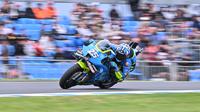 Raul Fernandez beraksi di MotoGP Australia 2025 (AFP)