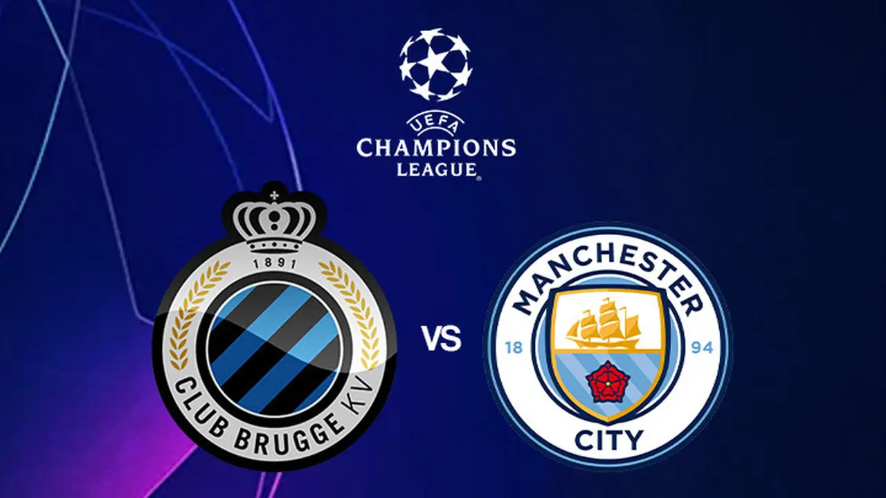 Liga Champions - Club Brugge Vs Manchester City