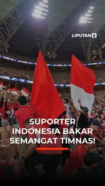 Supporter Indonesia Bakar Semangat Timnas!