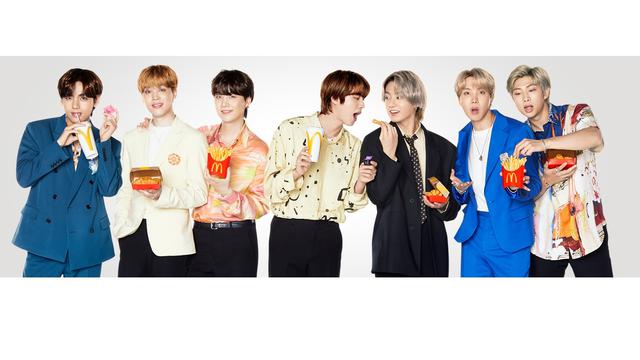 Kolaborasi BTS - McD. (Header foto Twitter/ McDonalds)