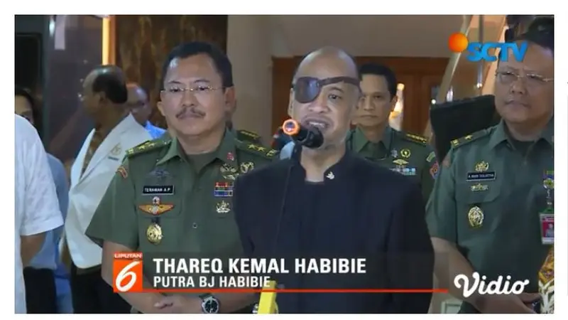 Putra bungsu Presiden ketiga RI BJ Habibie yang bernama Thareq Kemal Habibie