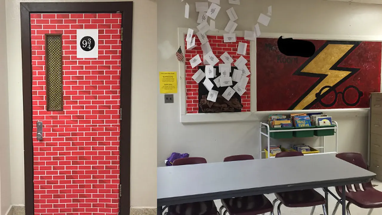 Ruang Kelas Bertema Harry Potter