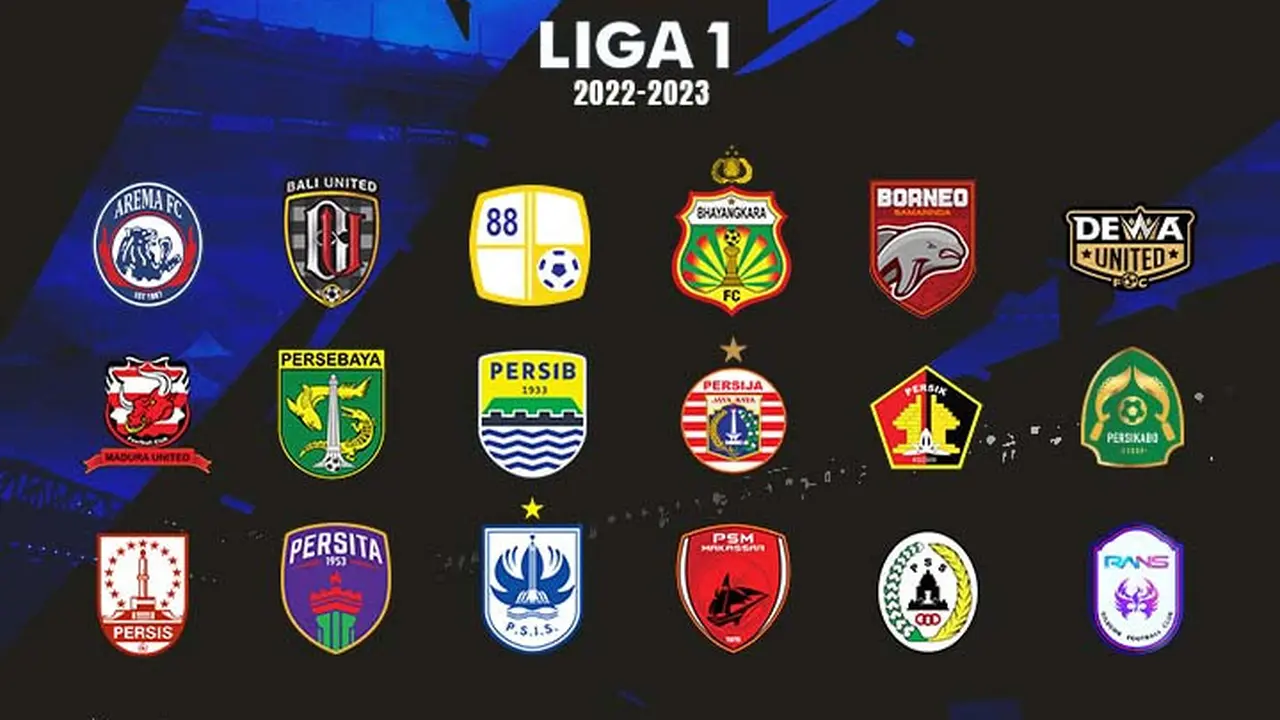 Liga 1 - Ilustrasi Logo Liga 1 Musim 2022-2023
