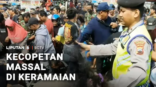 Kecopetan Massal di Keramaian