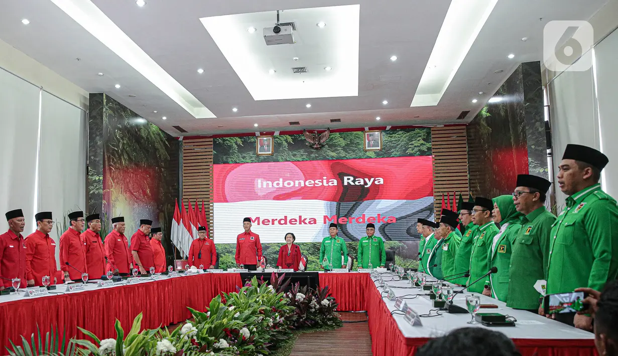 Diketahui, kantor DPP PDIP dan PPP lokasinya bersebelahan di Jalan Diponegoro, Jakarta. (Liputan6.com/Faizal Fanani)