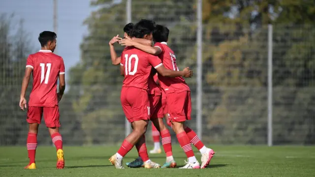 Timnas Indonesia U-17 Vs SC Paderborn Youth.
