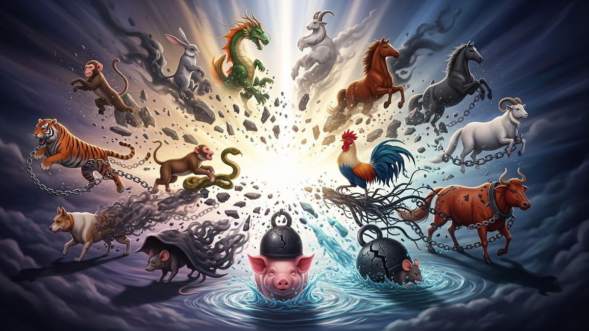 Hal yang Perlu Dilepaskan 12 Shio Sebelum Tahun Ular Kayu Berakhir