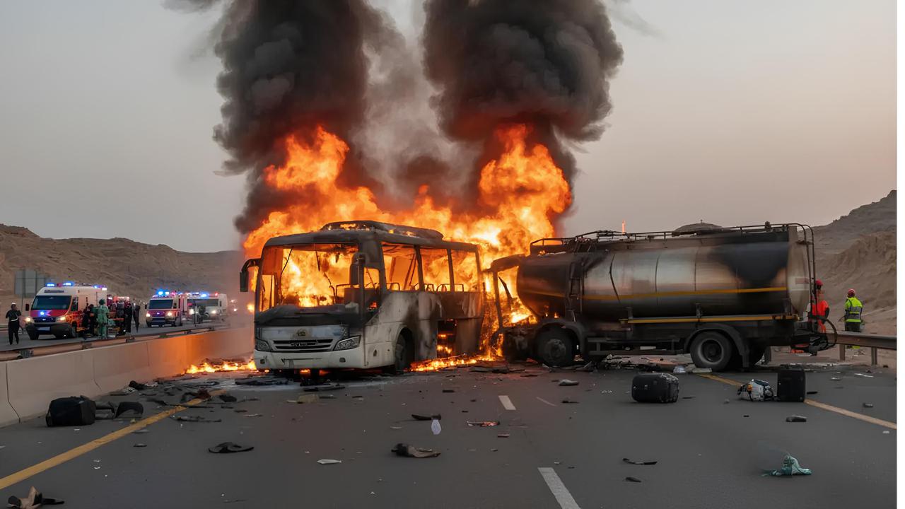 Saudi Arabia Bus Accident Tragedy: Dozens of Umrah Visitors Killed