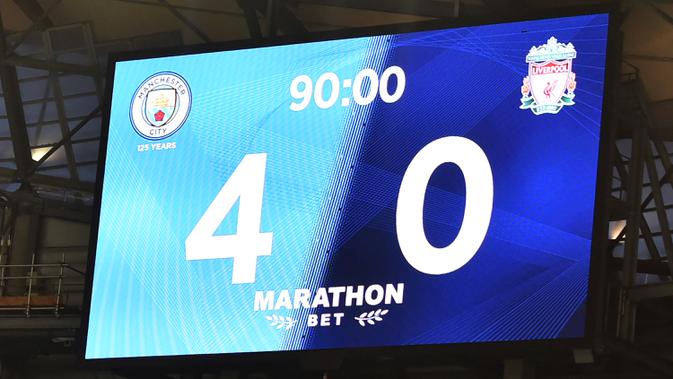 Klasemen Liga Inggris Usai Manchester City Bantai Liverpool Bola Liputan6 Com