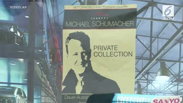 Juara F1 tujuh kali, Manajer Michael Schumacher adakan pameran koleksi pribadi sang pembalab dunia.