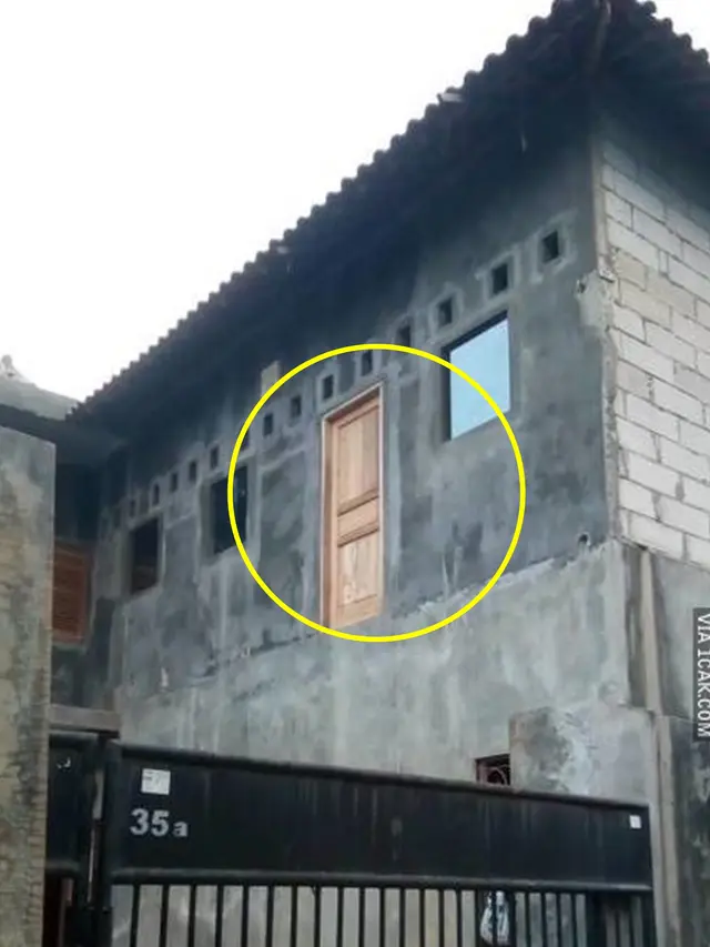 6 Potret Renovasi Rumah Belum Selesai Ini Bikin Gagal Paham