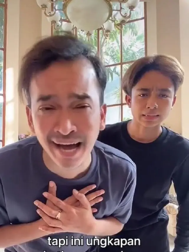 Ruben Onsu - Betrand Peto (Foto: TikTok)