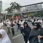 Massa dari aksi 5 Mei di Masjid Istiqlal, Jakarta. (Liputan6.com/Nanda Perdana Putra)