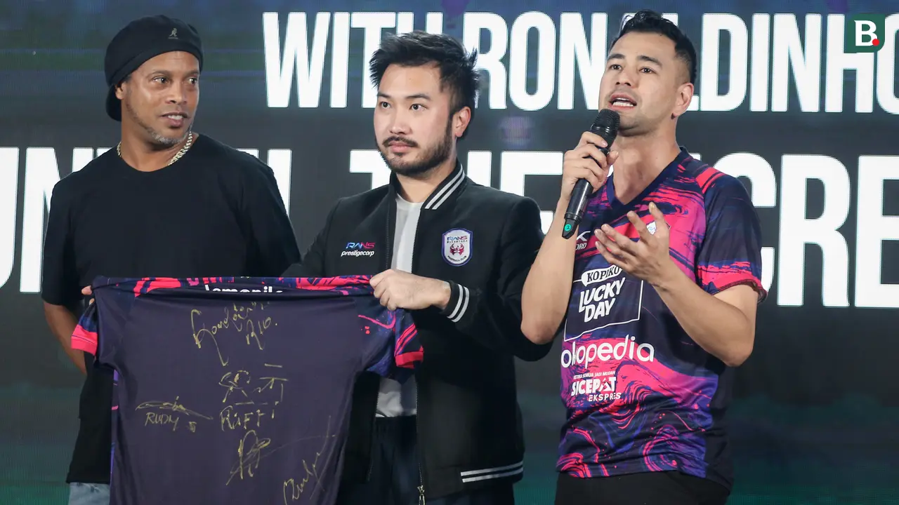 Grand Launching Jersey Rans Nusantara FC Bersama Ronaldinho
