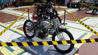 Deretan modifikasi sepeda motor mengambil tempat di Zona B.