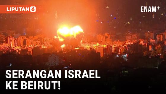 VIDEO: Diserang Iran, Israel Luncurkan Serangan ke Lebanon
