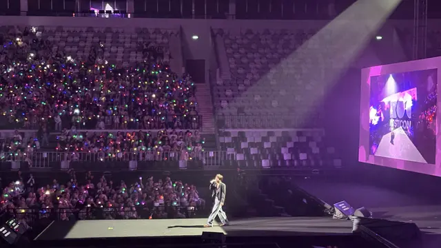 Lee Mujin di Konser Kostcon di Jakarta